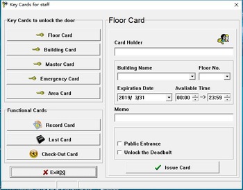 Layar Smart Swipe Card Keyless Entry Hotel Kunci Pintu Paduan Seng 7