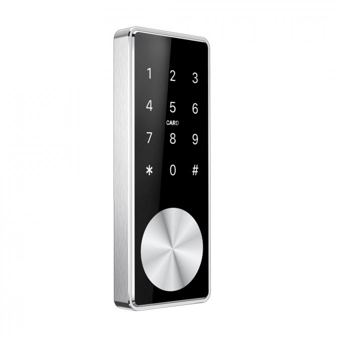 Kunci Pintu Bluetooth Cerdas / Kunci Pintu Listrik Depan Ukuran Kompak 1