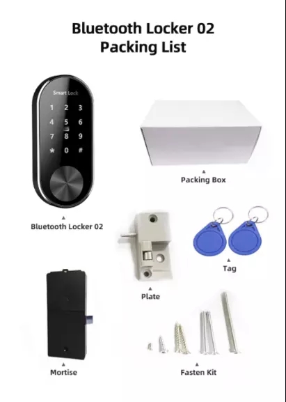 1 Kunci Kabinet Bluetooth 3,56MHz 1