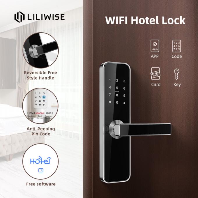 Kartu RFID Kunci Listrik Sistem Kunci Pintu Hotel Kunci Pintu Cerdas 2