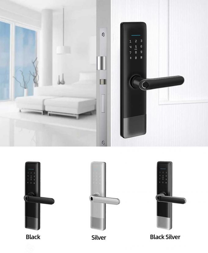 Kunci Pintu Sidik Jari WIFI IP55 Tahan Air Untuk Airbnb 2