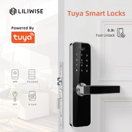 Kunci Pintu Elektronik Kata Sandi Tuya Smart Door Lock Untuk Apartemen Hotel Rumah Kantor Kunci Bangunan