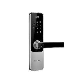 Keamanan Tinggi Kunci Pintu Sidik Jari Listrik Sentuh Digital Panel Kode Kunci Pintu Untuk Rumah