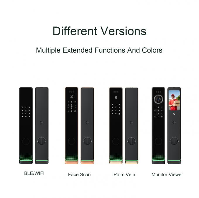 Liliwise Bimoetric Password Lock Tuyawifi Huellas Dactilares Listrik Digital Cerradura Electronica Inteligente Kunci Pintu Pintar 6