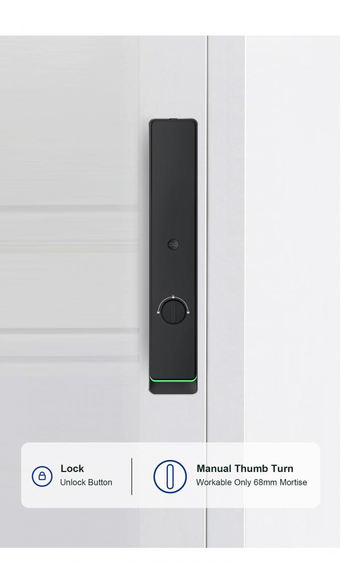 Liliwise Tuya Ttlock Cerraduras Electrices Wifi Sidik Jari Kamera Digital Smart Door Lock Dengan Kamera 14