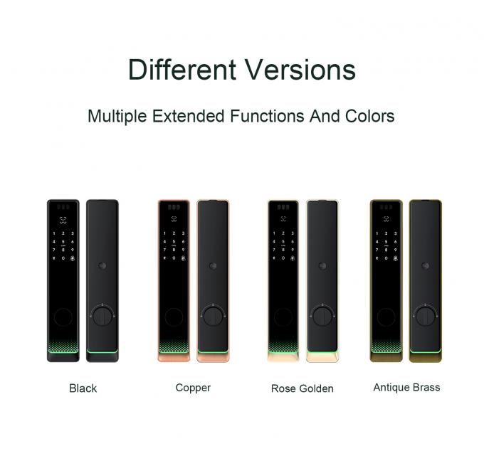 Liliwise Keamanan Tuya Wifi Cerradura Inteligente Kunci Cerdas Elektronik Sidik Jari Tanpa Kunci Ttlock Pintu Digital Kunci Cerdas 8