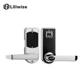 Memindai Kunci Pintu Sidik Jari Dengan Key Zinc Alloy Biometic Sensor Reader