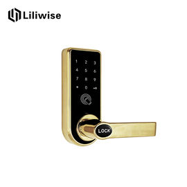 Zinc Alloy Aplikasi Bluetooth Door Lock Untuk Home Residential 168mm * 68mm