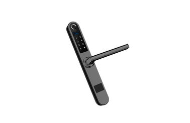 Sidik Jari Digital Aluminium Sliding Door Lock Warna Silver / Hitam / Emas