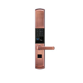Smart Security Mortise Ukuran 370mm * 79mm Elektronik Digital Sidik Jari Kunci Pintu Rumah