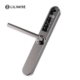 Layar Layar OLED Smart Fingerprint Aluminium Door Lock Dengan Garansi 2 Tahun