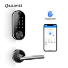 Kunci Pintu Bluetooth Nirkabel Wifi Control Digital Fingerprint Split Elektronik Aluminium Alloy