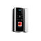 Plastik Digital Fingerprint OLED Kaca Sliding Door Lock Battery Life 3000 Kali