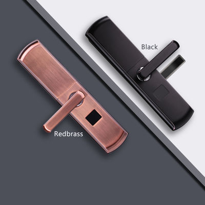 Kabinet Sidik Jari Luar Ruangan Kunci Pintu Geser Kontrol Biometrik Bluetooth