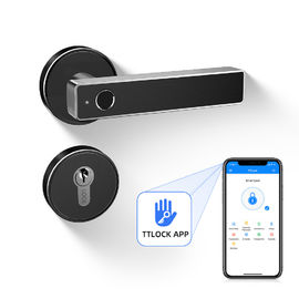 Kunci Pintu Bluetooth Cerdas Melalui Aplikasi Wifi Kunci Mekanik Membuka Untuk Penggunaan Rumah