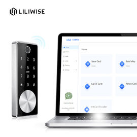 Smart Hotel Door Locks Automatic Automatic Deadbolt Fingerprint Door Lock