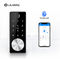 Kunci Pintu Elektronik Cerdas Bluetooth Remote Control Sidik Jari Digital Dengan Gerendel Otomatis