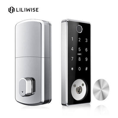 Smart Hotel Door Locks Automatic Automatic Deadbolt Fingerprint Door Lock