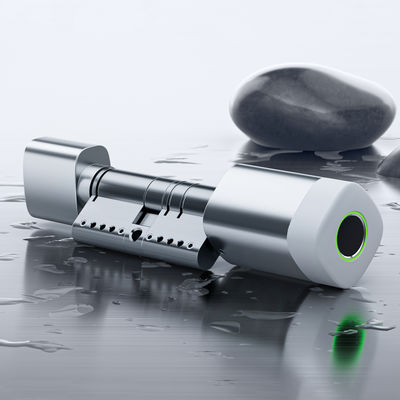 Kunci Pintu Tahan Air RFID Kartu Sidik Jari Liliwise Kunci Silinder Cerdas WiFi BLE Tuya Ttlock yang Dapat Disesuaikan untuk Mengganti Mekanik Lama