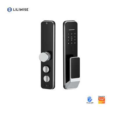 Liliwise Desain Baru Kunci Otomatis Penuh Kunci Digital Elektronik Tangan Kunci Tuya APP TTlock Kunci Pintu Cerdas