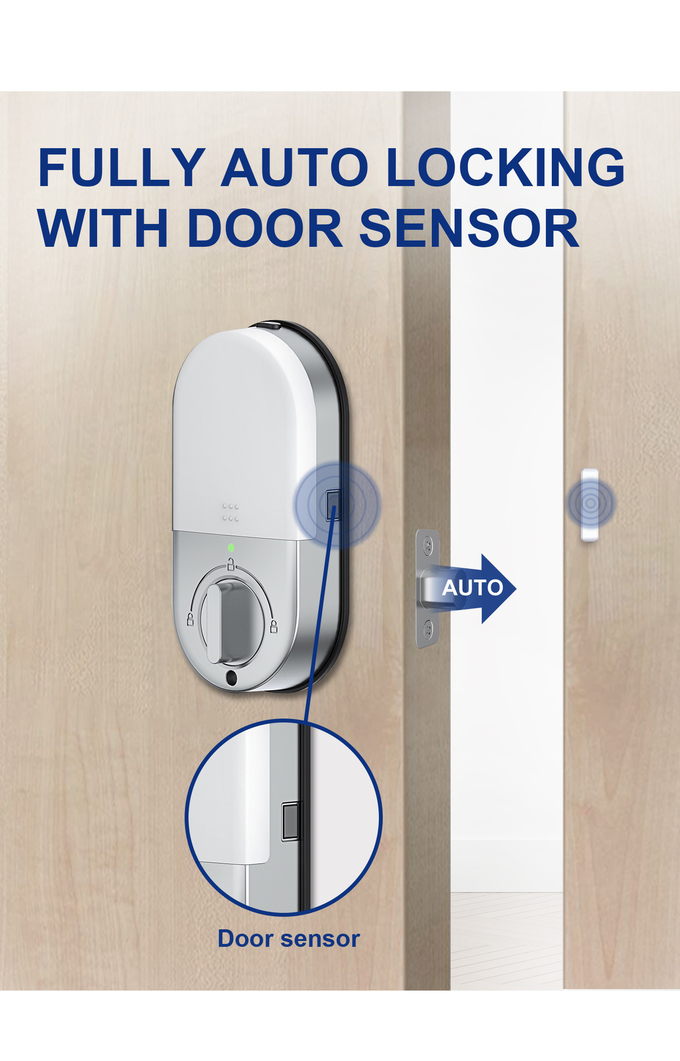 Inteligente Bluetooth Digital Door Lock Untuk Apartemen Hotel 4