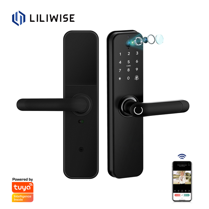 Tuya APLIKASI Bluetooth Lock Smart Home Video Bel Pintu Kunci 0